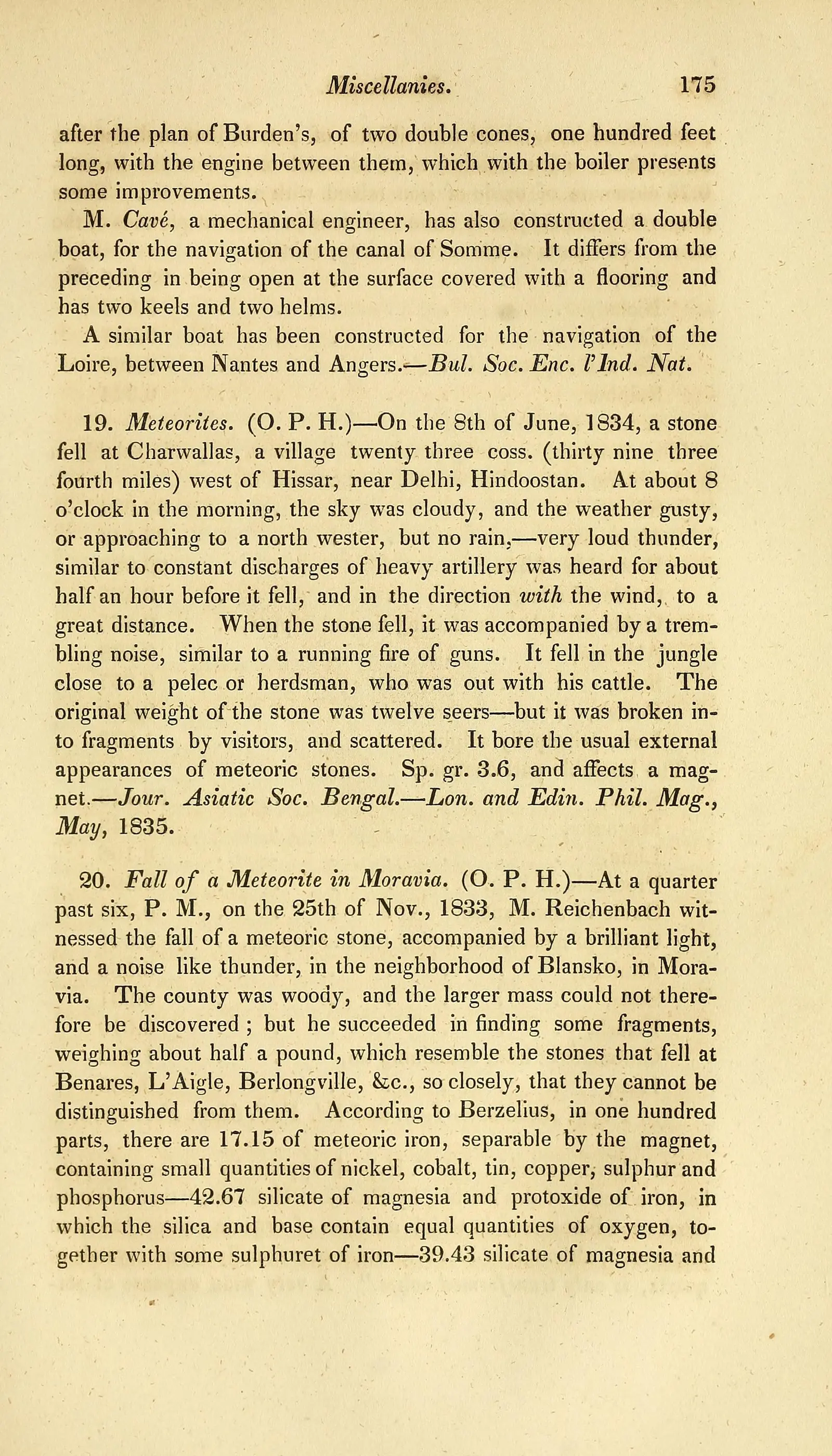 The original page: The American journal of science and arts (v. 30 1836)