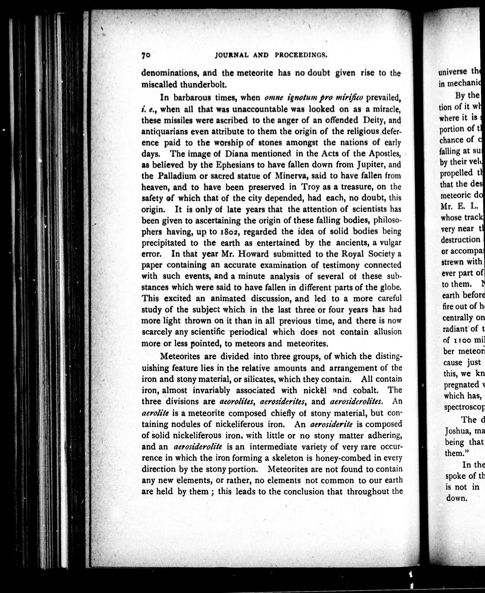 Messengers from the skies [microform] : read before the Hamilton Association, February 25th, 1892