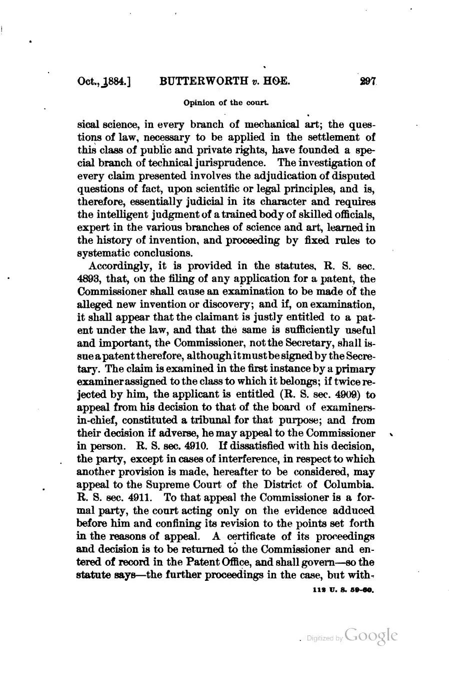 Decisions on the law of patents for inventions rendered by [English courts, and by] the United States Supreme Court ..