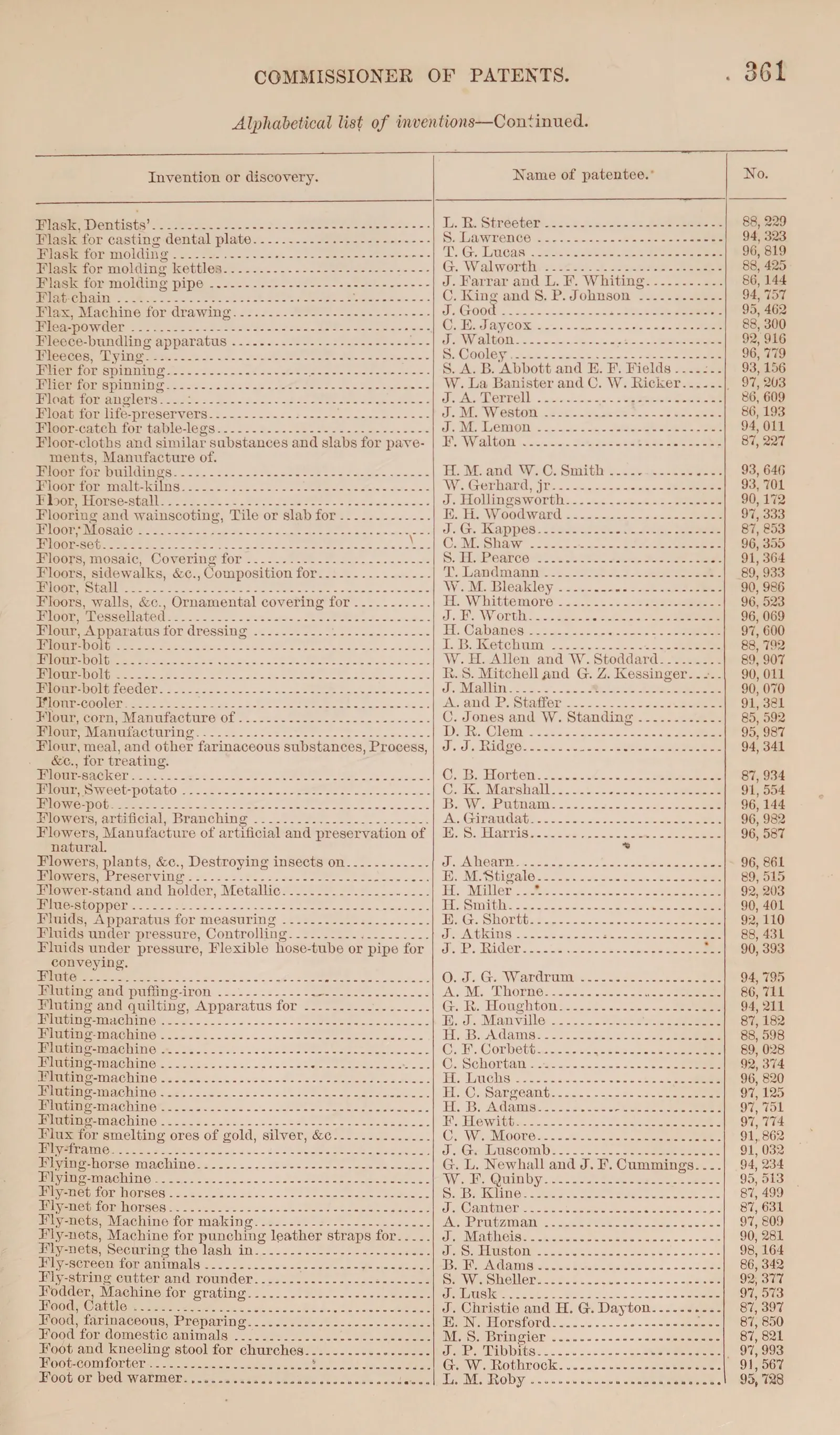 Annual report of the Commissioner of Patents / U.S. Department of Commerce, Patent Office. Volume 1,  1869. (1)